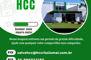 Foto - AJUDE O HCC 