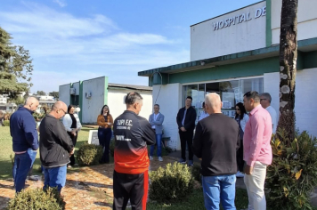 Foto - Visita do Deputado Aloísio Classmann